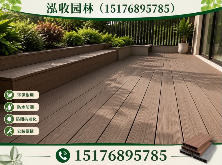 威海京津冀防腐木工程展示图